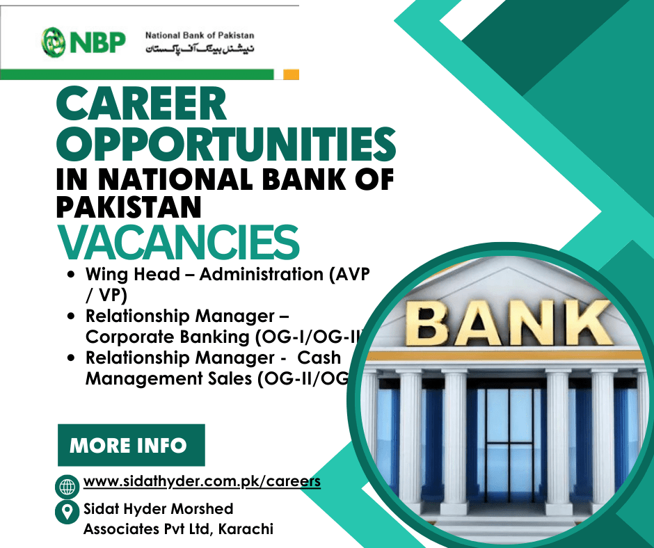 jobs in bank in Pakistan