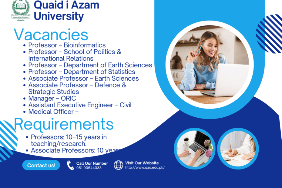 jobs in Islamabad Pakistan
